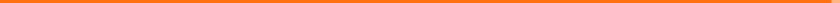 Línea separadora naranja